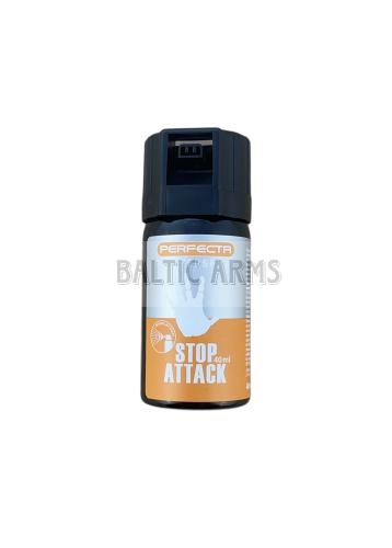 Dujų balionėlis Perfecta Stop Attack Pepper Spray 10% OC 40 ml